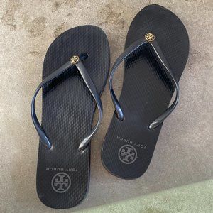 BLACK Tory Burch sandals, size 10